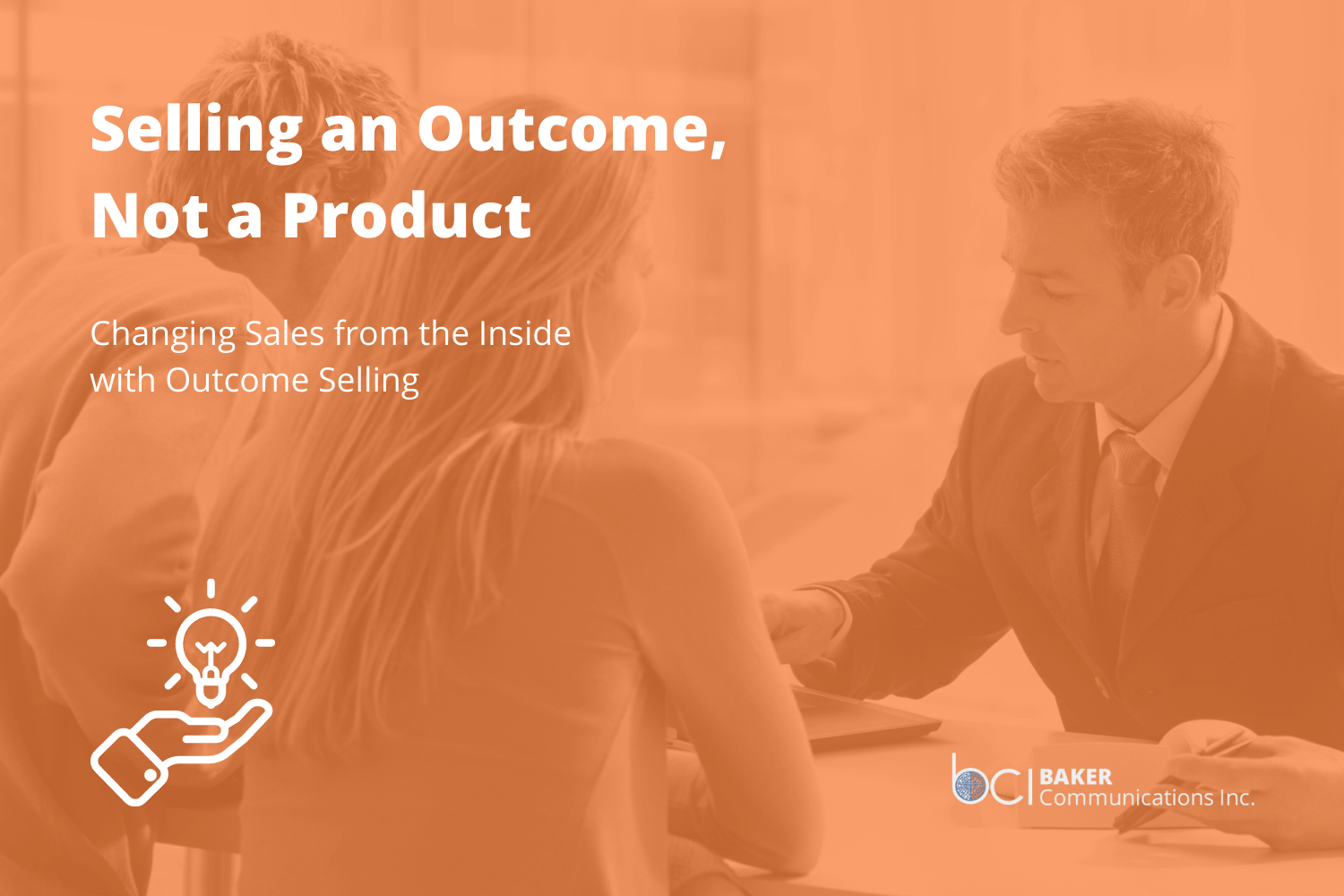 Selling an Outcome, Not a Product eBook cover